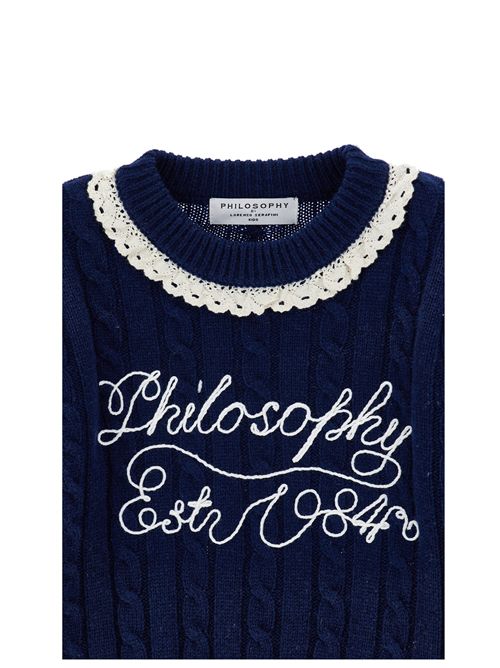 Maglia, bambina, logata. PHILOSOPHY | I9H612 8716056S